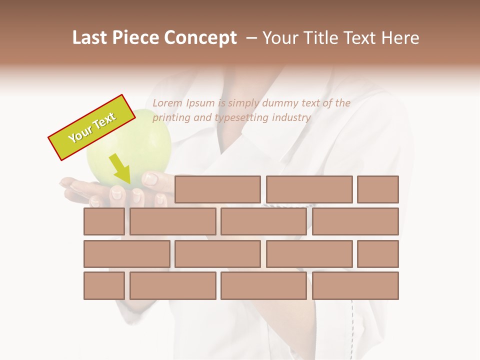 Copy Pace Confident Away PowerPoint Template