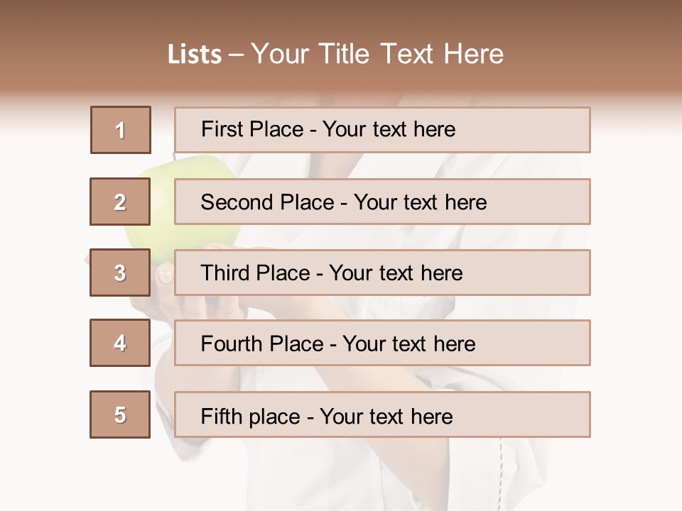Copy Pace Confident Away PowerPoint Template