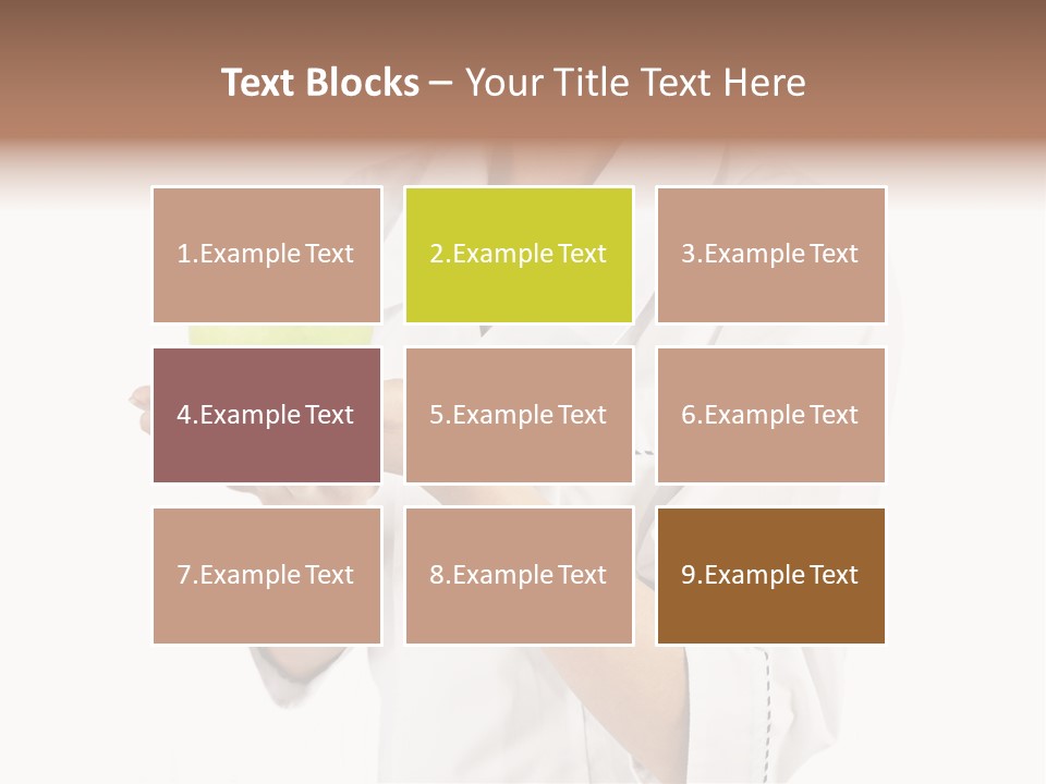 Copy Pace Confident Away PowerPoint Template