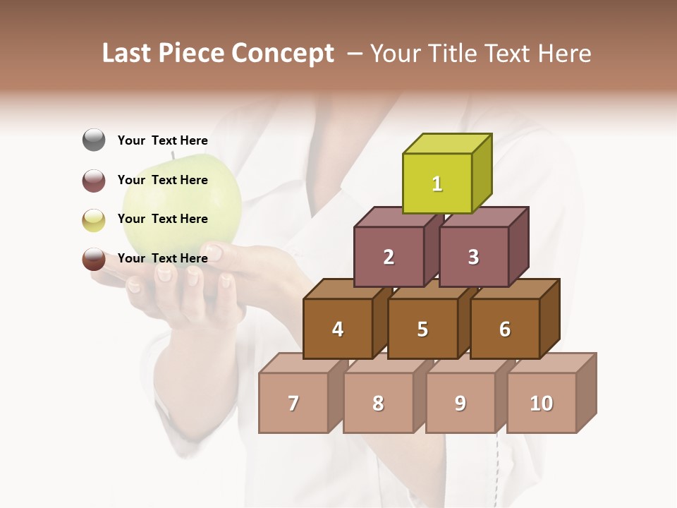 Copy Pace Confident Away PowerPoint Template