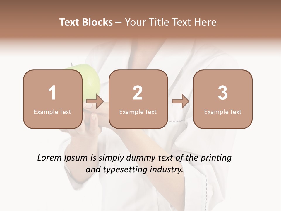 Copy Pace Confident Away PowerPoint Template