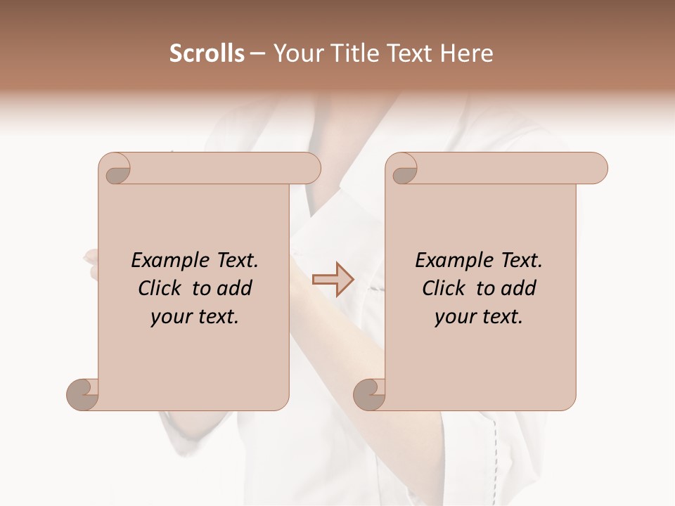 Copy Pace Confident Away PowerPoint Template