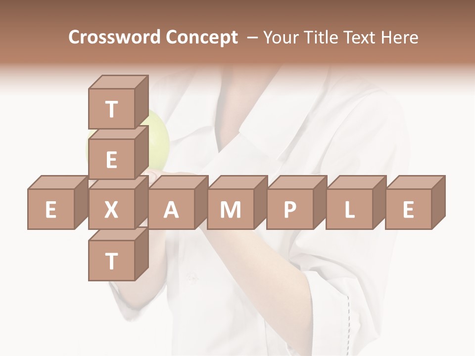 Copy Pace Confident Away PowerPoint Template