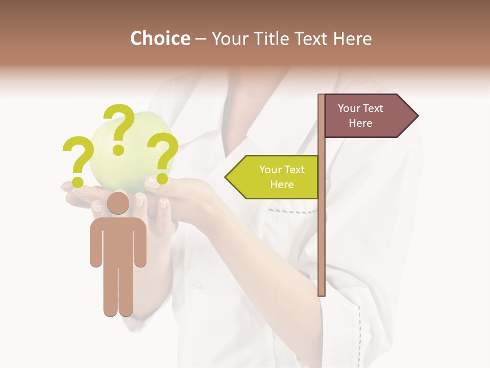 Copy Pace Confident Away PowerPoint Template