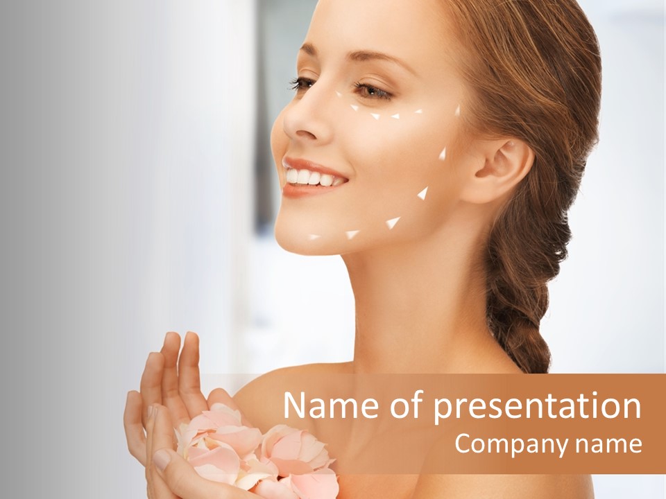 Spa Flower Perfect PowerPoint Template