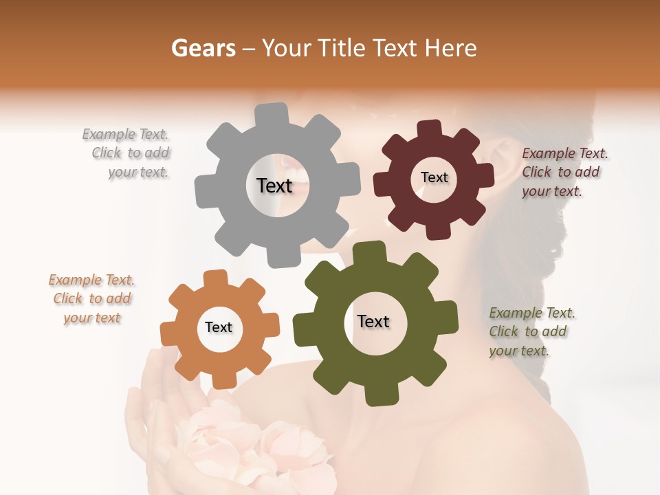 Spa Flower Perfect PowerPoint Template