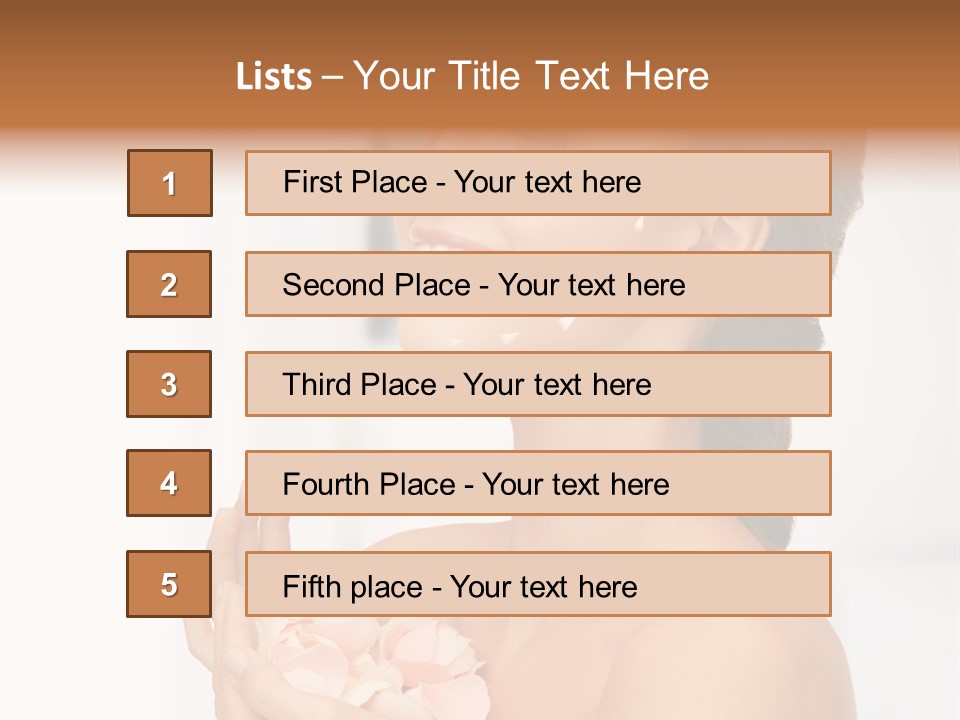 Spa Flower Perfect PowerPoint Template