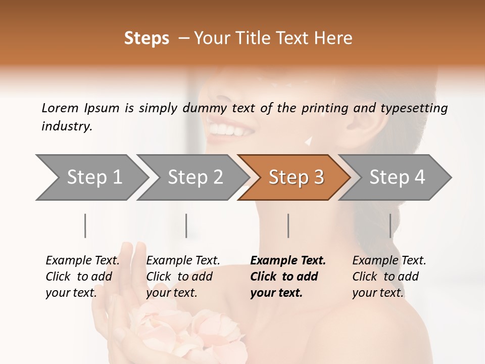 Spa Flower Perfect PowerPoint Template