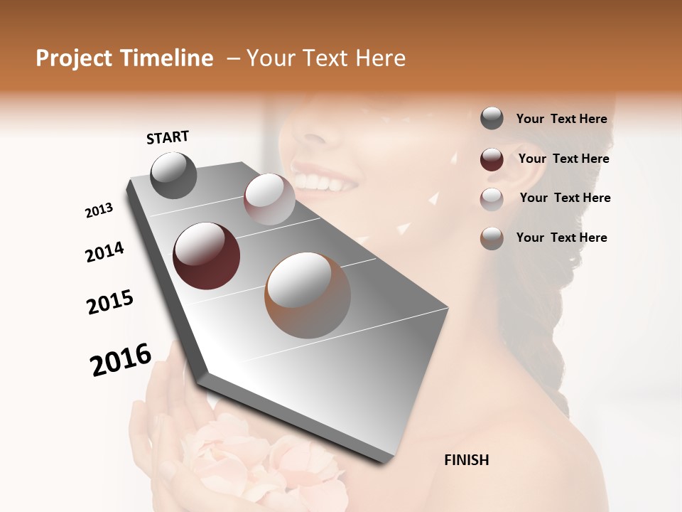 Spa Flower Perfect PowerPoint Template