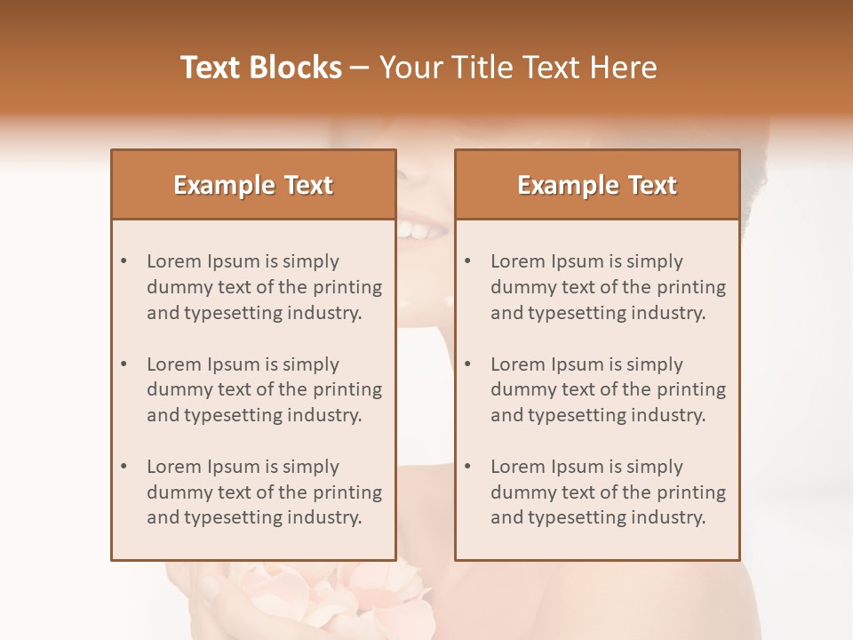 Spa Flower Perfect PowerPoint Template