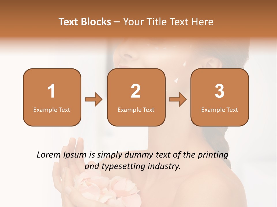 Spa Flower Perfect PowerPoint Template