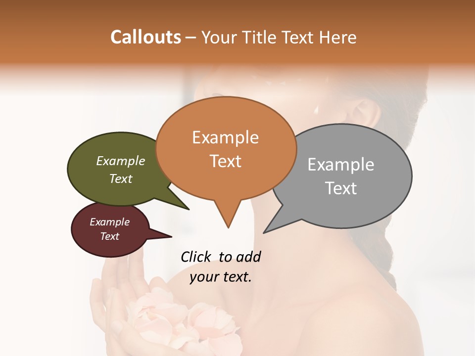 Spa Flower Perfect PowerPoint Template