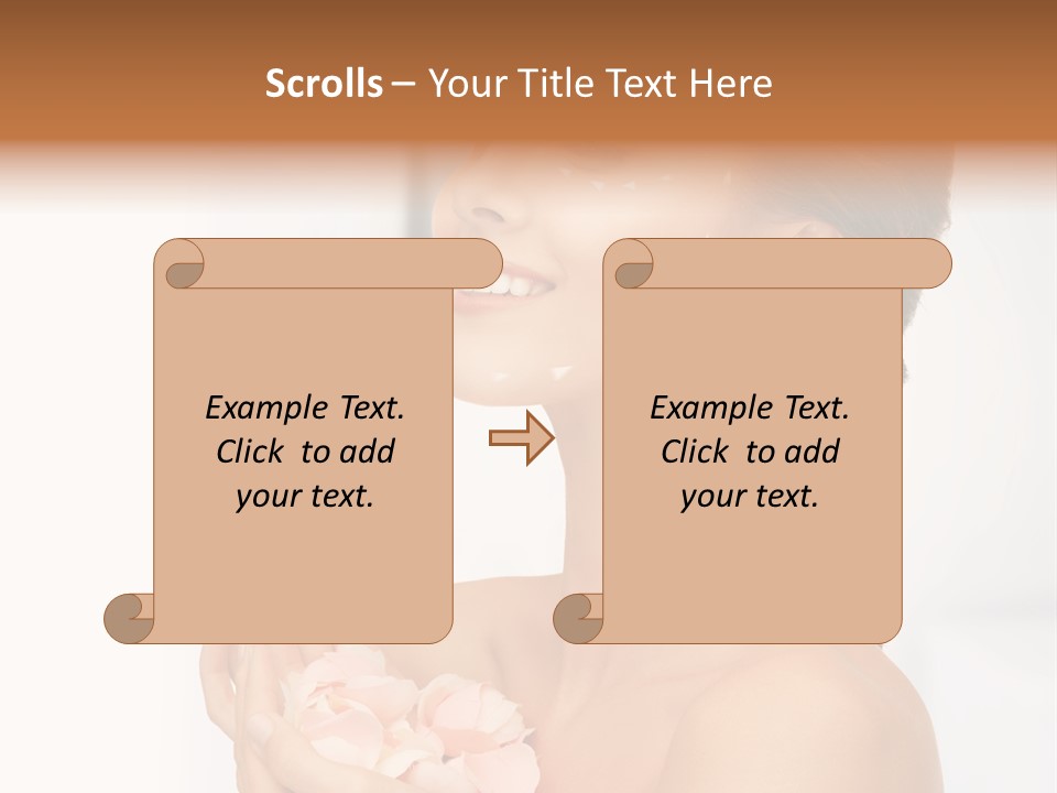 Spa Flower Perfect PowerPoint Template