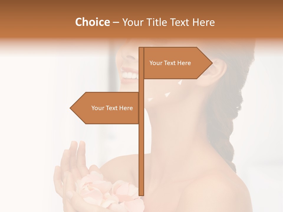 Spa Flower Perfect PowerPoint Template