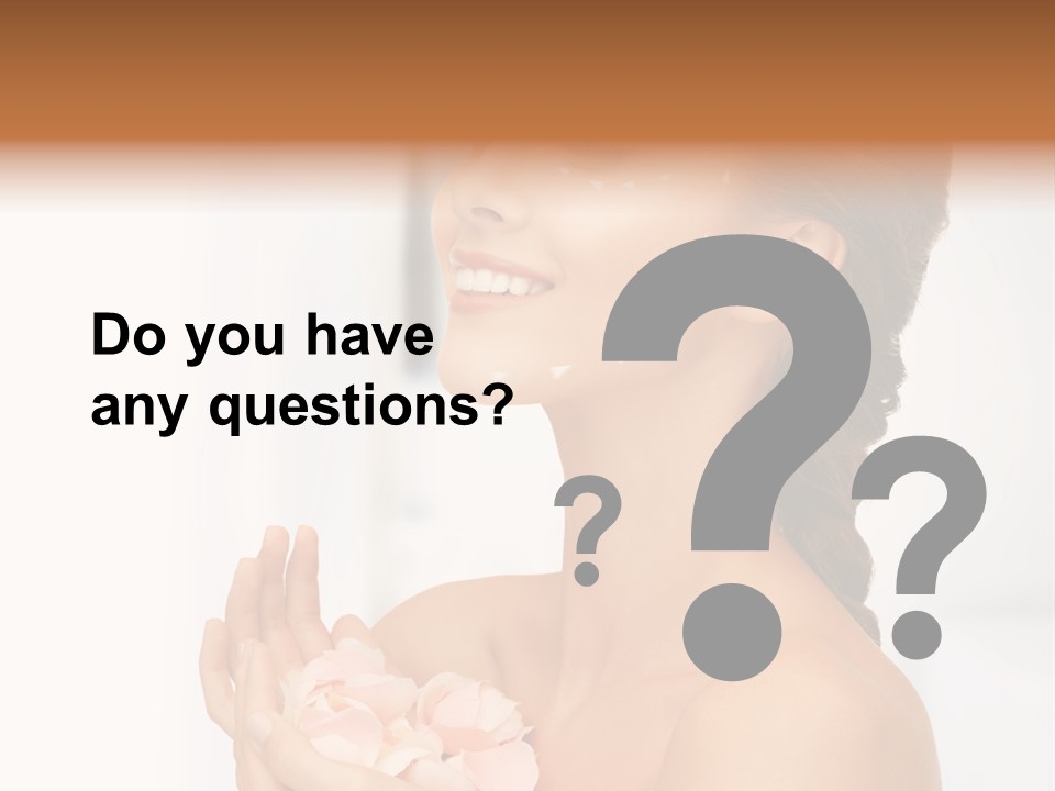 Spa Flower Perfect PowerPoint Template