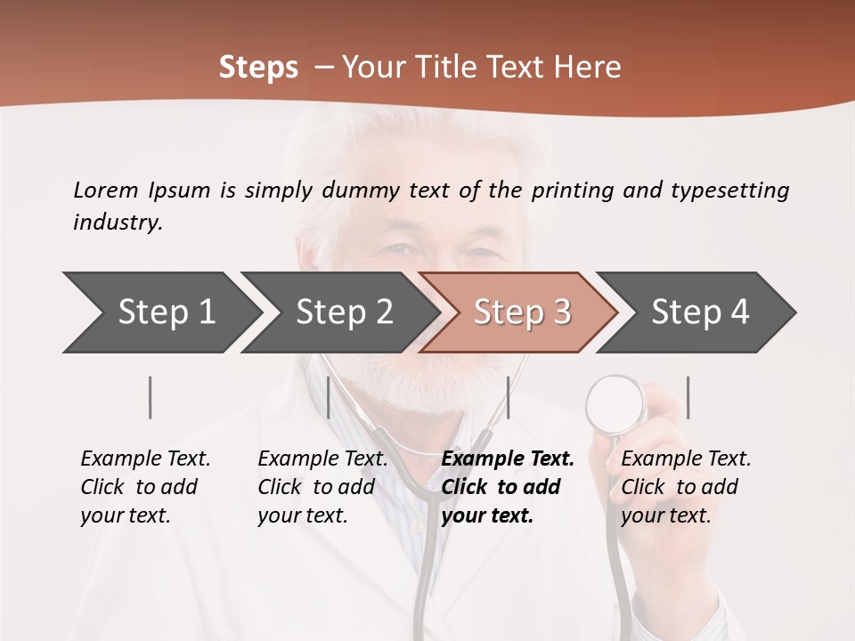 Medicine Natural Caucasian PowerPoint Template