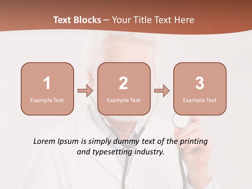 Medicine Natural Caucasian PowerPoint Template