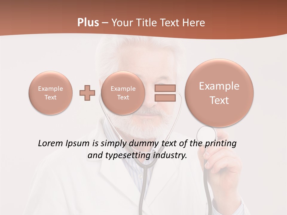 Medicine Natural Caucasian PowerPoint Template