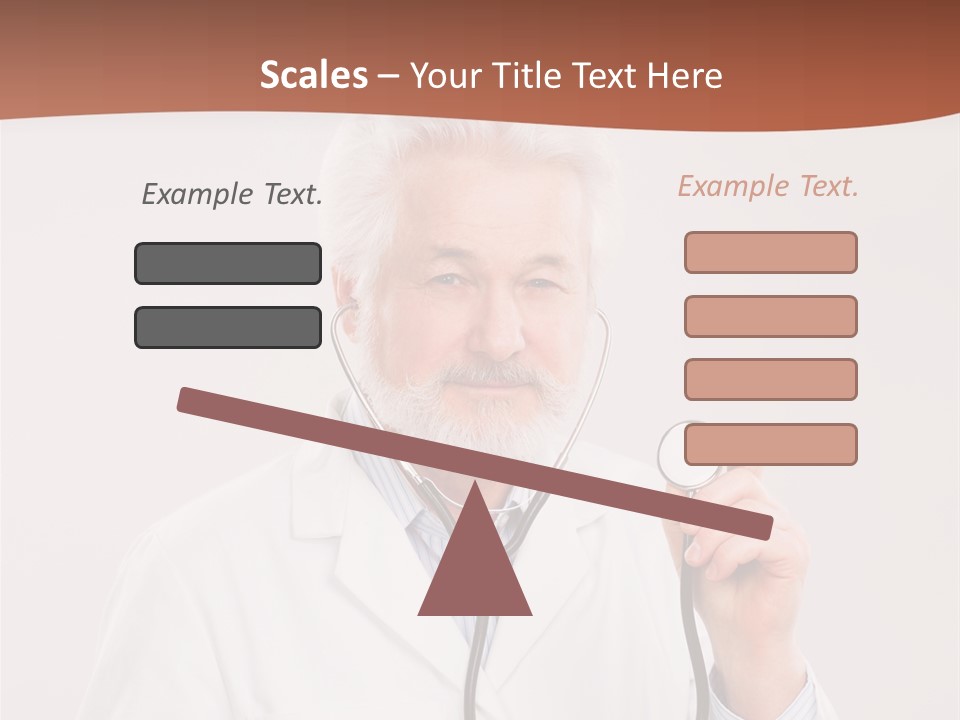 Medicine Natural Caucasian PowerPoint Template