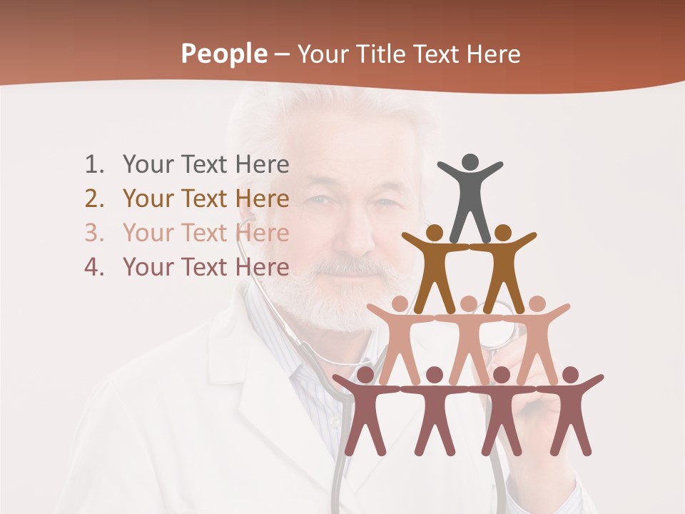 Medicine Natural Caucasian PowerPoint Template