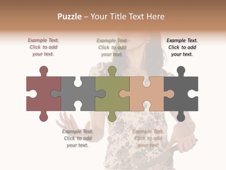 Manicure Cutting Nails PowerPoint Template