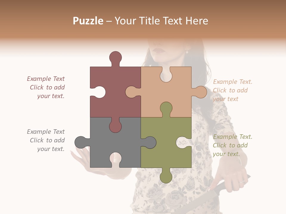 Manicure Cutting Nails PowerPoint Template