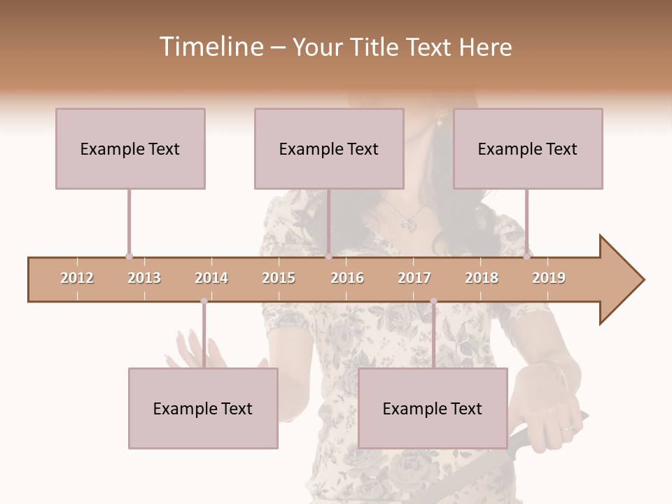 Manicure Cutting Nails PowerPoint Template