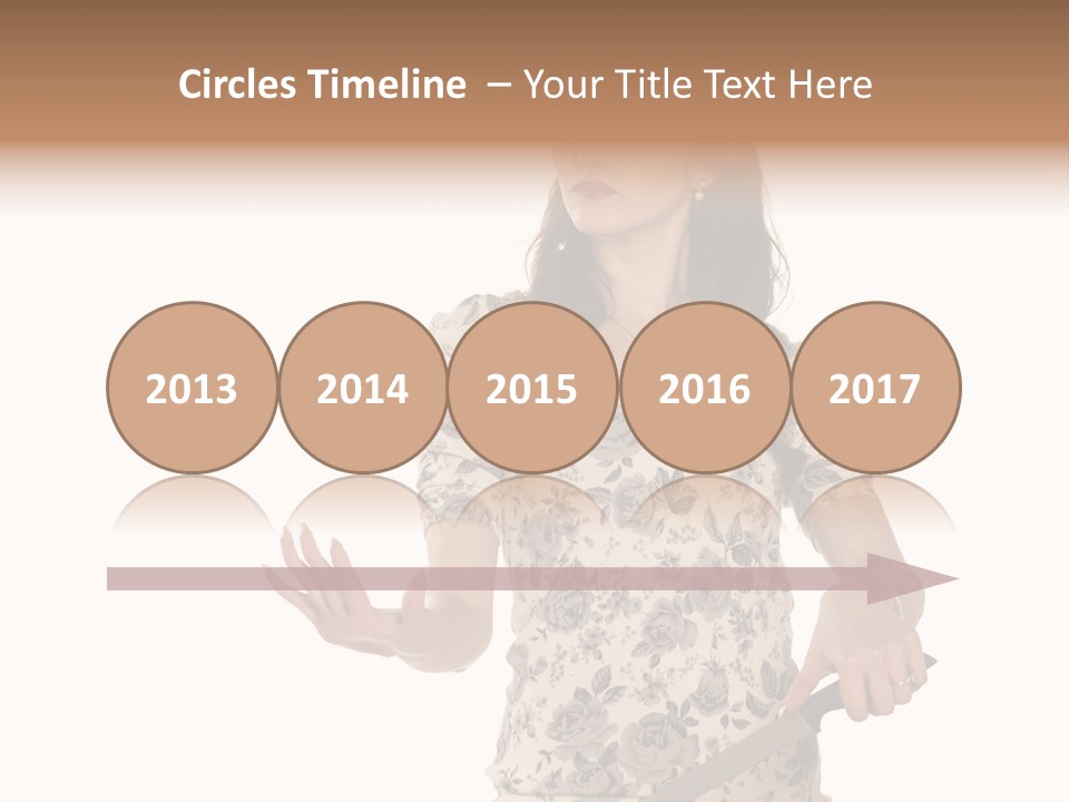 Manicure Cutting Nails PowerPoint Template