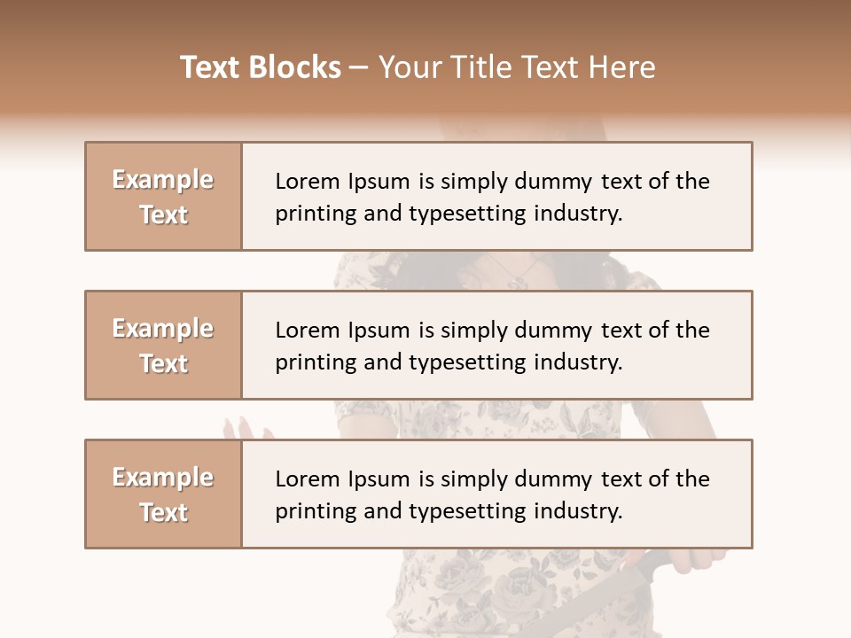 Manicure Cutting Nails PowerPoint Template