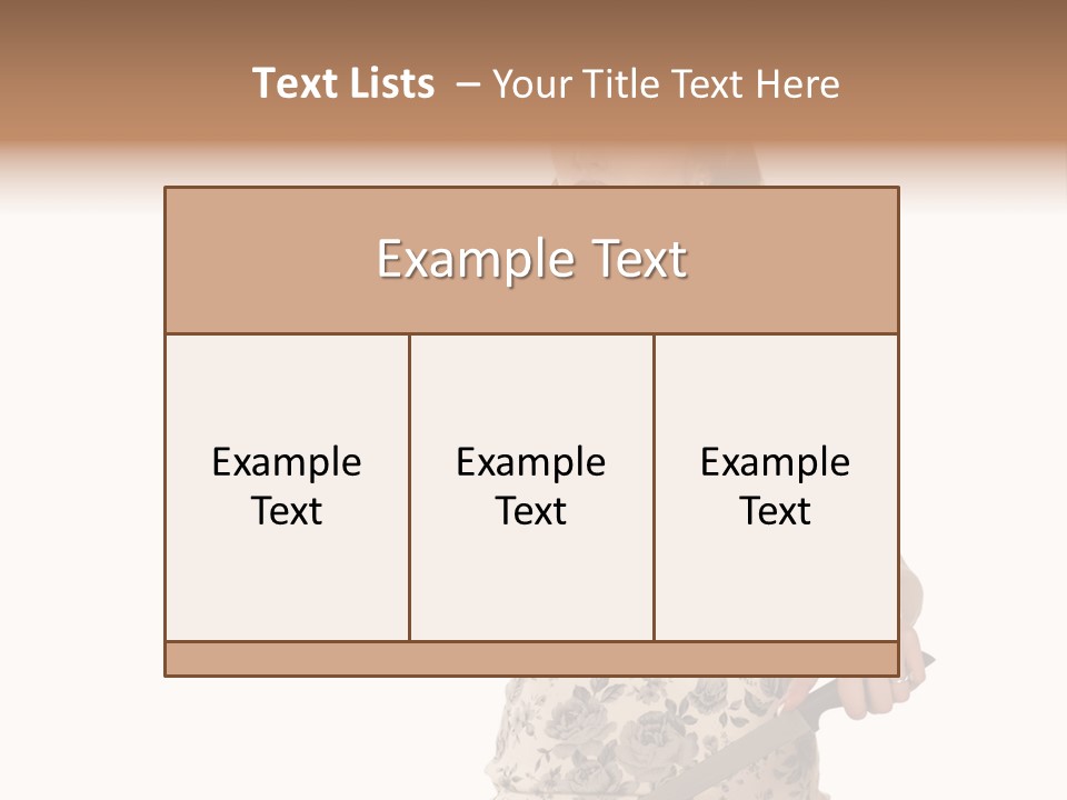 Manicure Cutting Nails PowerPoint Template