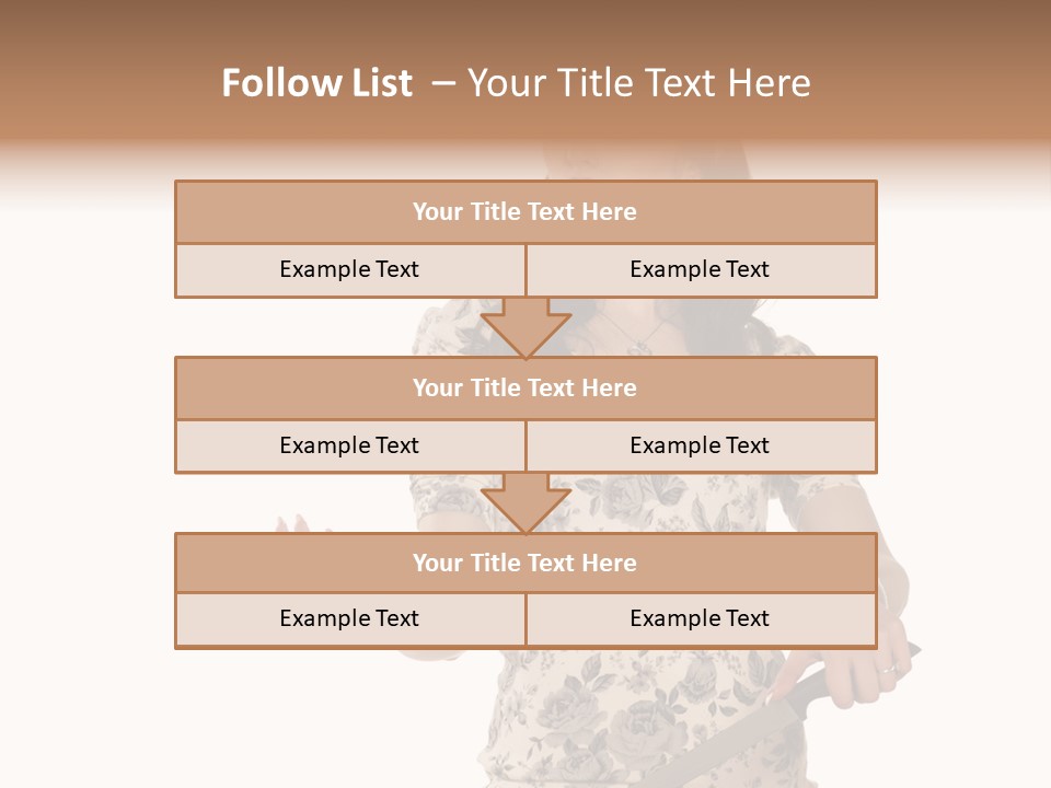 Manicure Cutting Nails PowerPoint Template