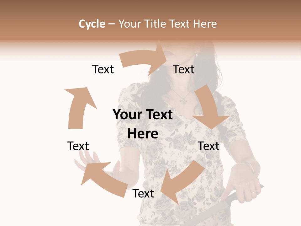 Manicure Cutting Nails PowerPoint Template