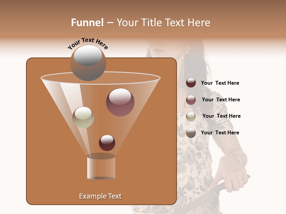 Manicure Cutting Nails PowerPoint Template