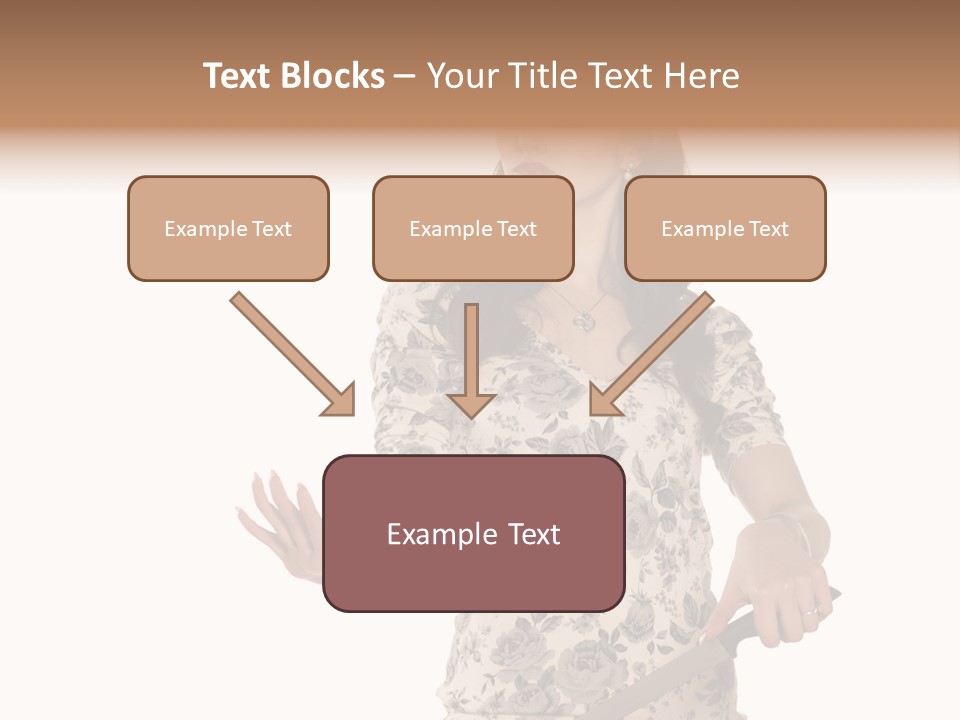 Manicure Cutting Nails PowerPoint Template