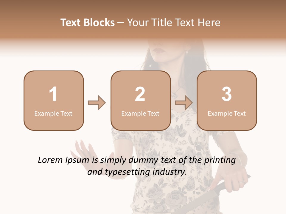 Manicure Cutting Nails PowerPoint Template