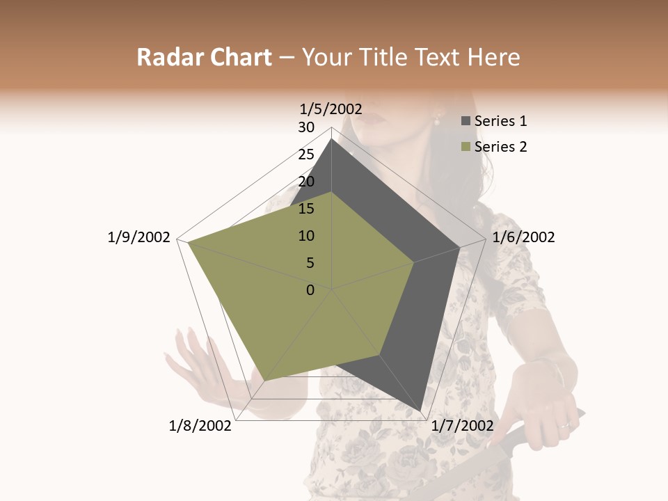 Manicure Cutting Nails PowerPoint Template