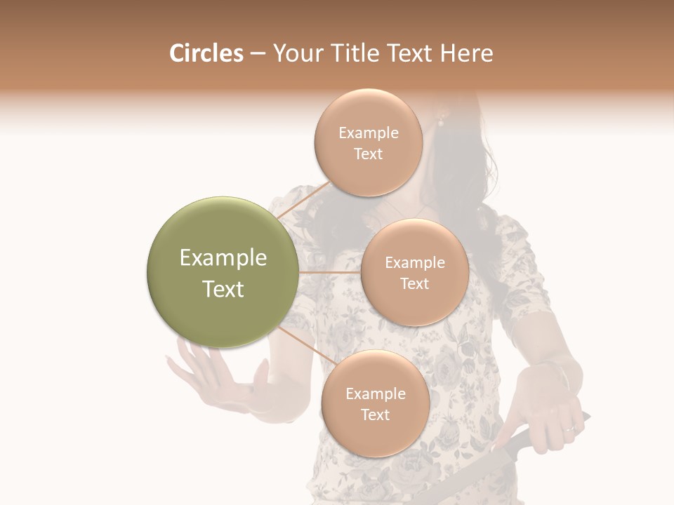 Manicure Cutting Nails PowerPoint Template