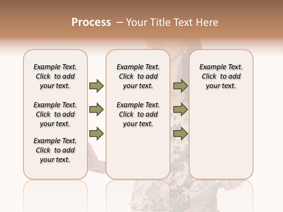 Manicure Cutting Nails PowerPoint Template