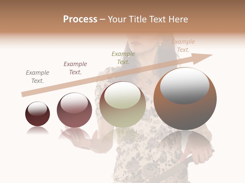 Manicure Cutting Nails PowerPoint Template