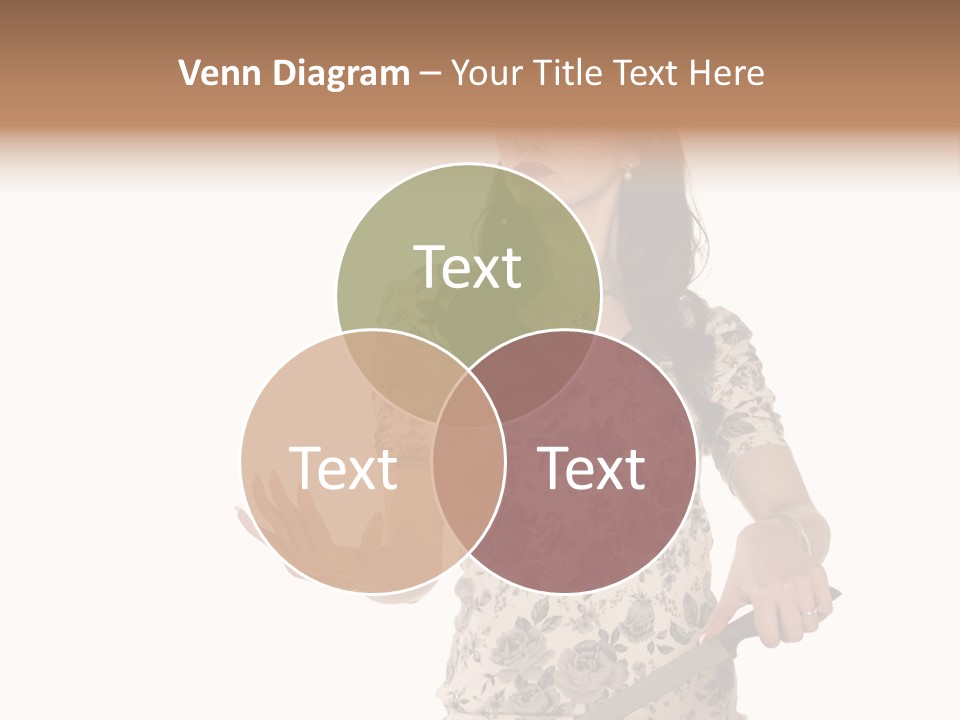 Manicure Cutting Nails PowerPoint Template