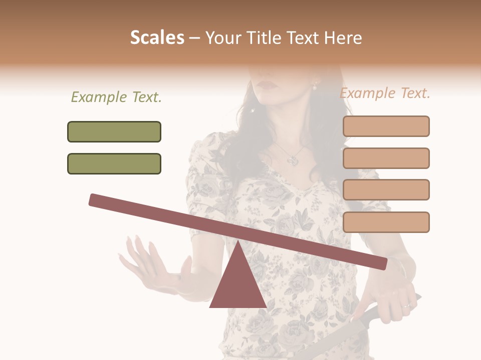 Manicure Cutting Nails PowerPoint Template