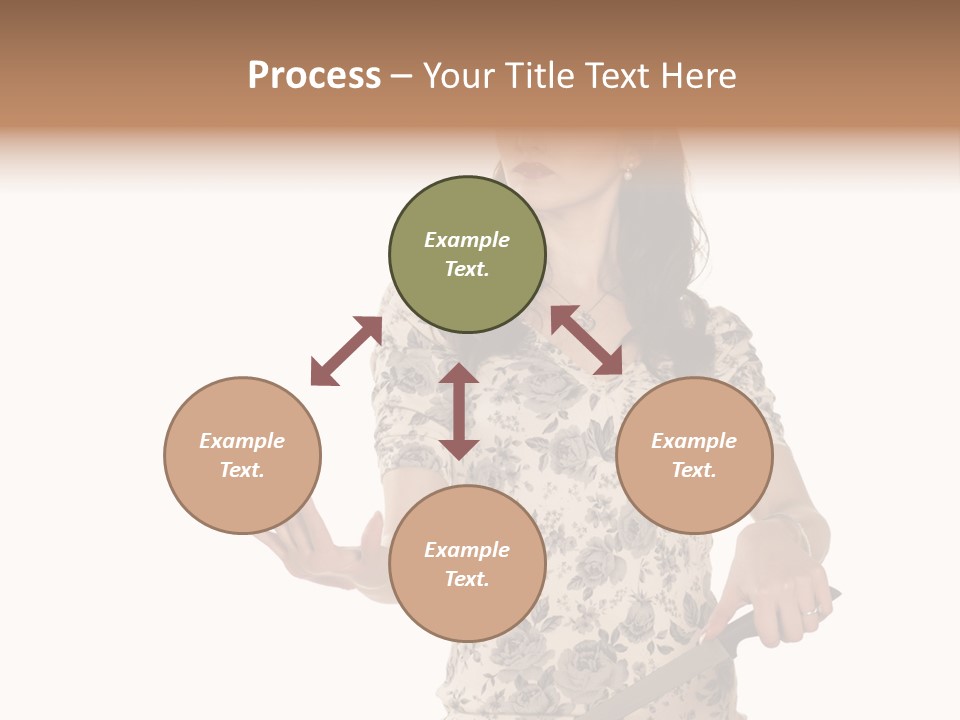 Manicure Cutting Nails PowerPoint Template