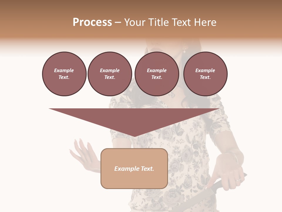 Manicure Cutting Nails PowerPoint Template