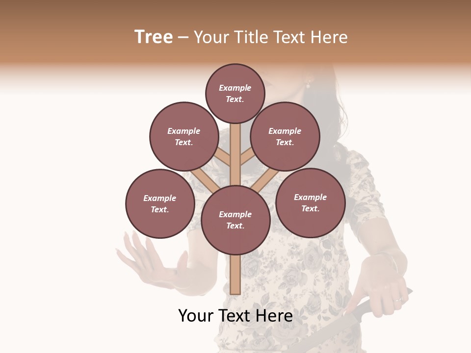 Manicure Cutting Nails PowerPoint Template