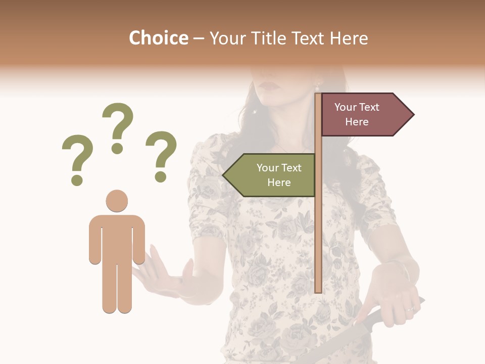 Manicure Cutting Nails PowerPoint Template