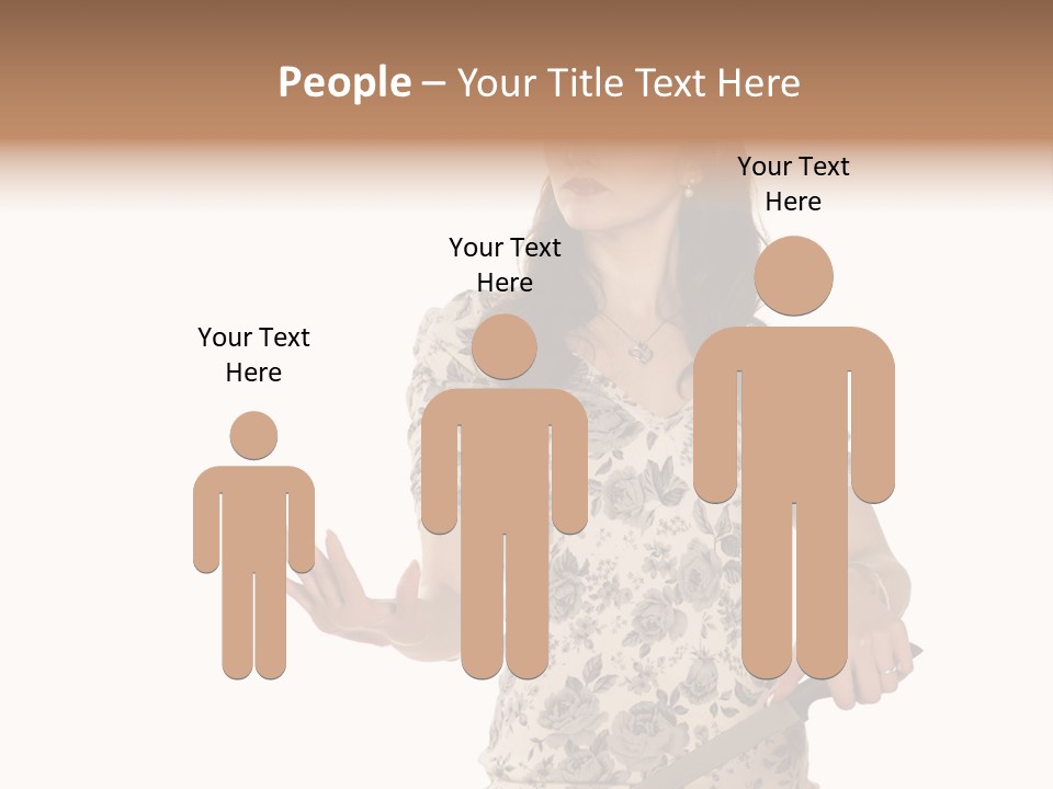 Manicure Cutting Nails PowerPoint Template