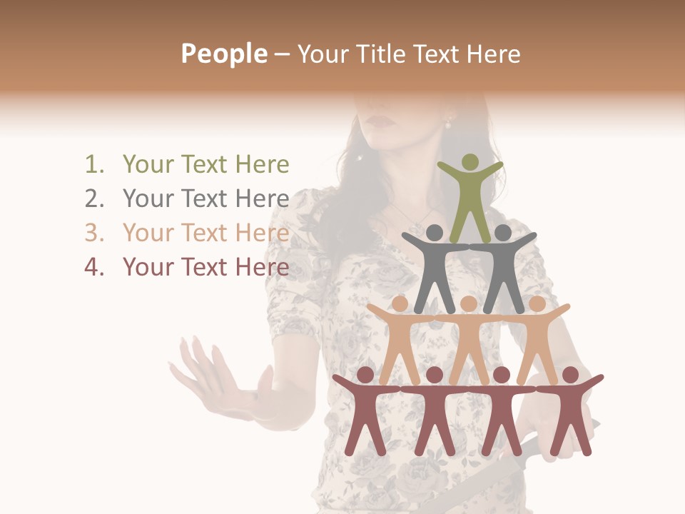 Manicure Cutting Nails PowerPoint Template