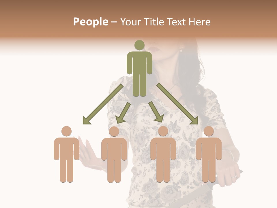 Manicure Cutting Nails PowerPoint Template