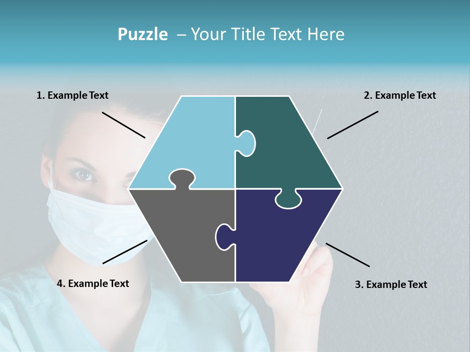 Prick Protective Lifting PowerPoint Template