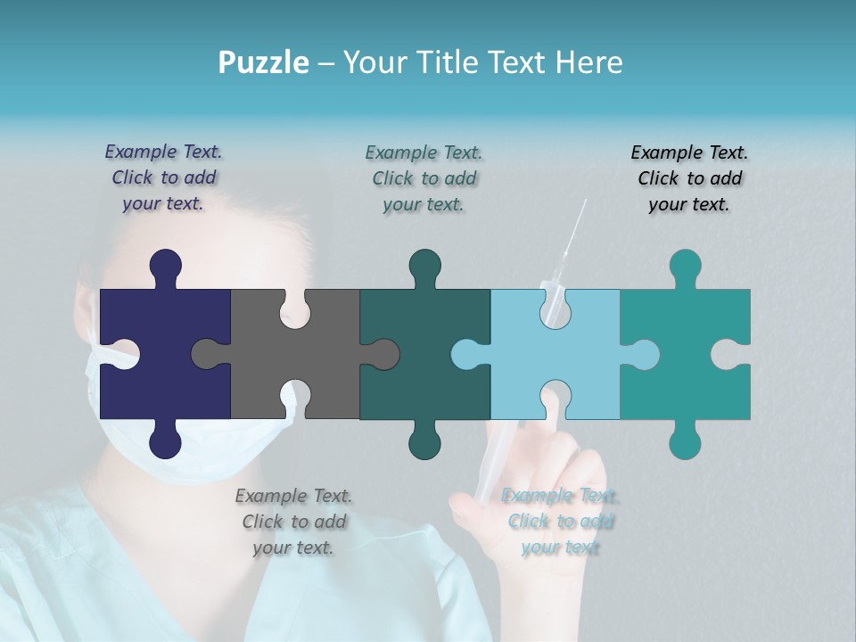 Prick Protective Lifting PowerPoint Template